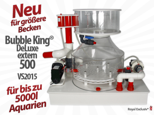 Royal Exclusiv Bubble King DeLuxe 500 extern 2015 Abschäumer
