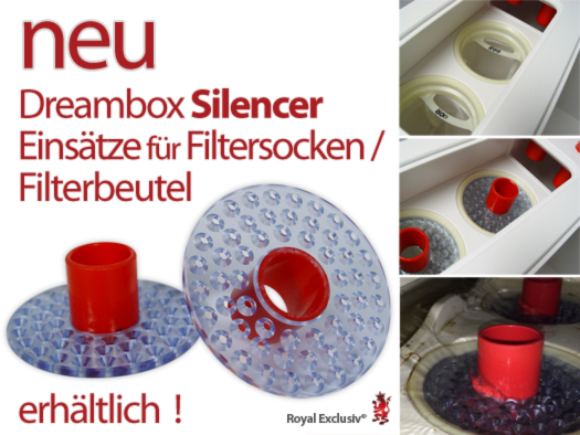 Dreambox Silencer Filtersocken einsatz