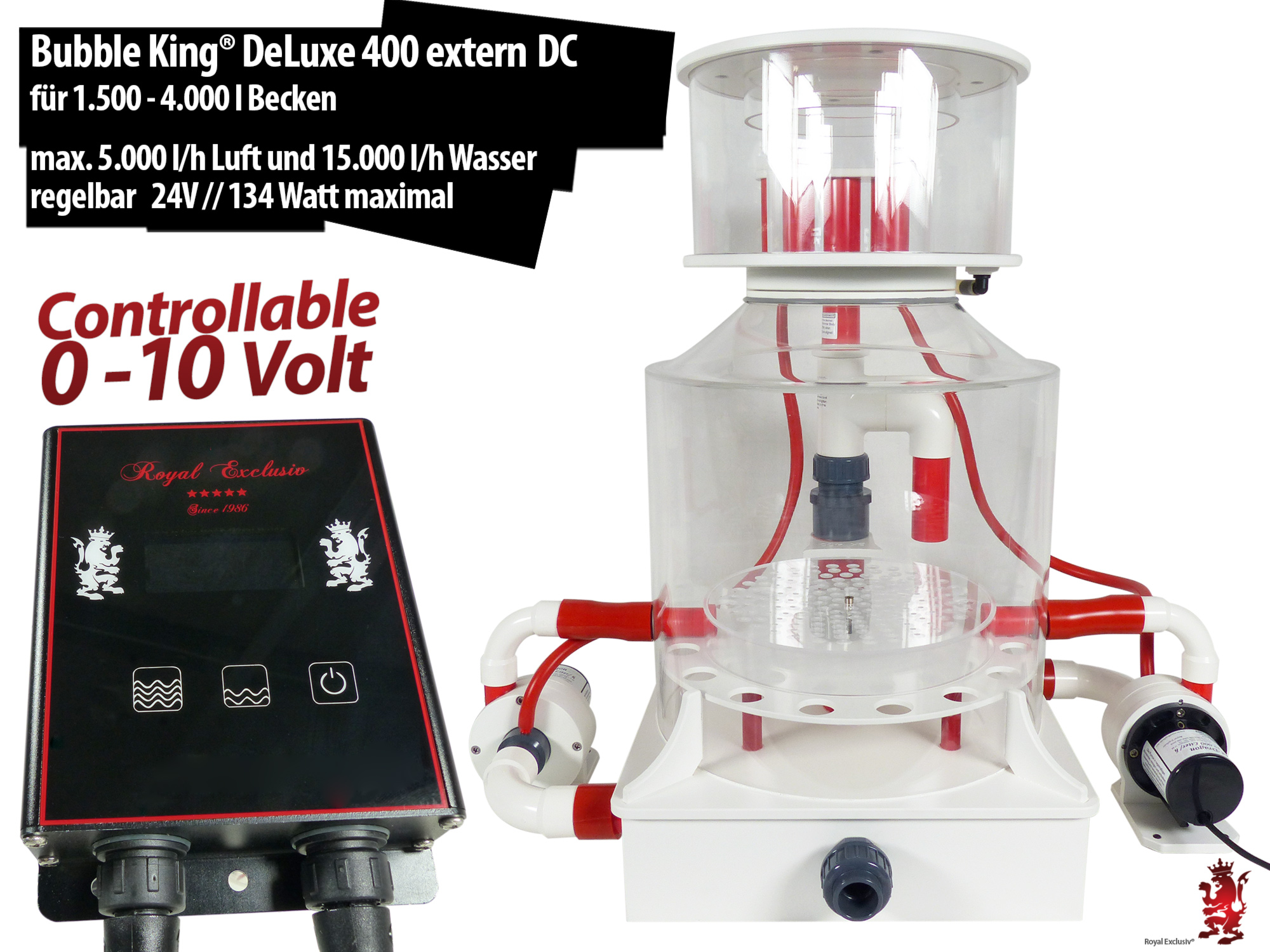 Royal Exclusiv Bubble King DeLuxe 400 extern 24V