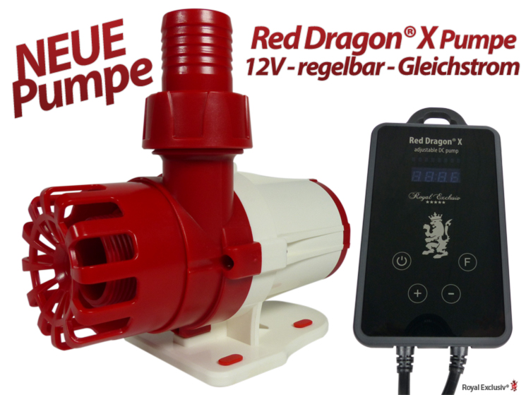 Royal Exclusiv Red Dragon X neue Pumpen Serie 