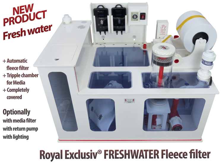 Royal Exclusiv could be also fresh - fleece filter for Fresh water aquarium