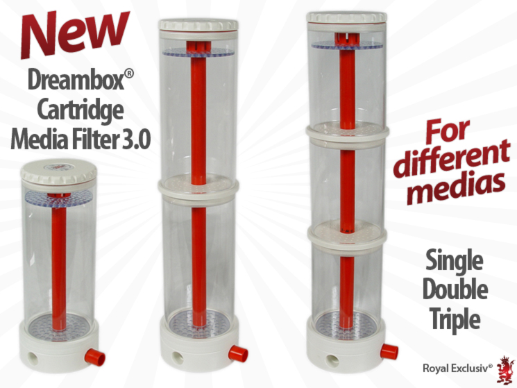 Royal Exclusiv Dreambox Media filter reactor cartridge