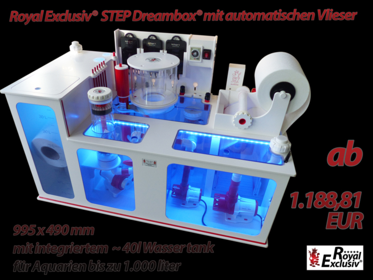 Royal Exclusiv Dreambox dosing dosier container unit station box boxes
