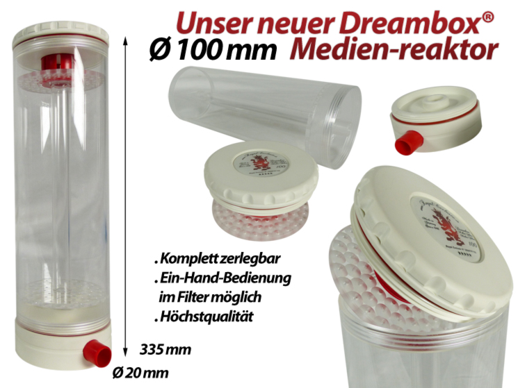 Royal Exclusiv Dreambox media reactor filter 100 mm