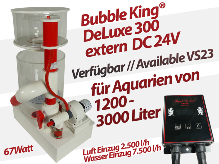 Royal Exclusiv Bubble King Deluxe 300 extern DC 24V