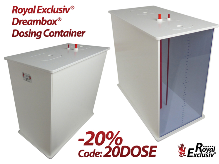 Royal Exclusiv Dreambox dosing dosier container unit station box boxes