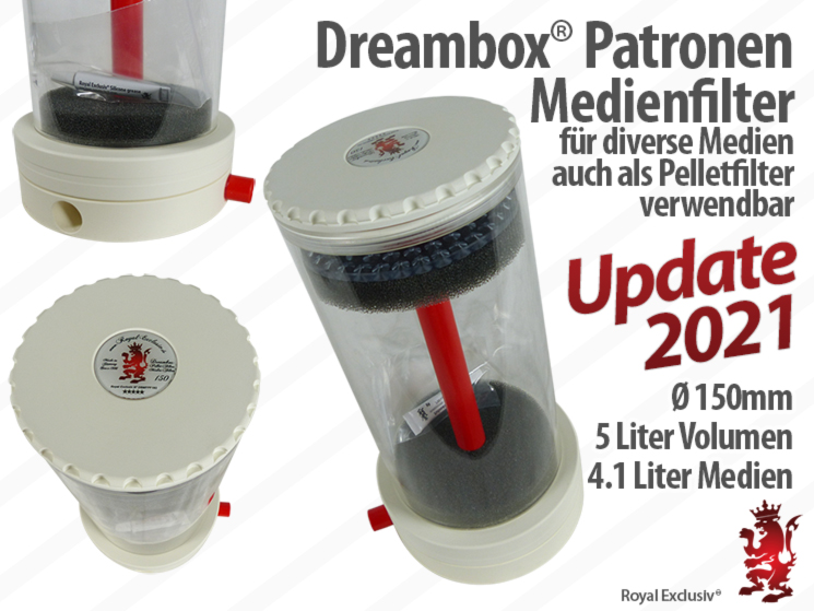 Royal Exclusiv Dreambox Patronen Medienfilter 5 liter