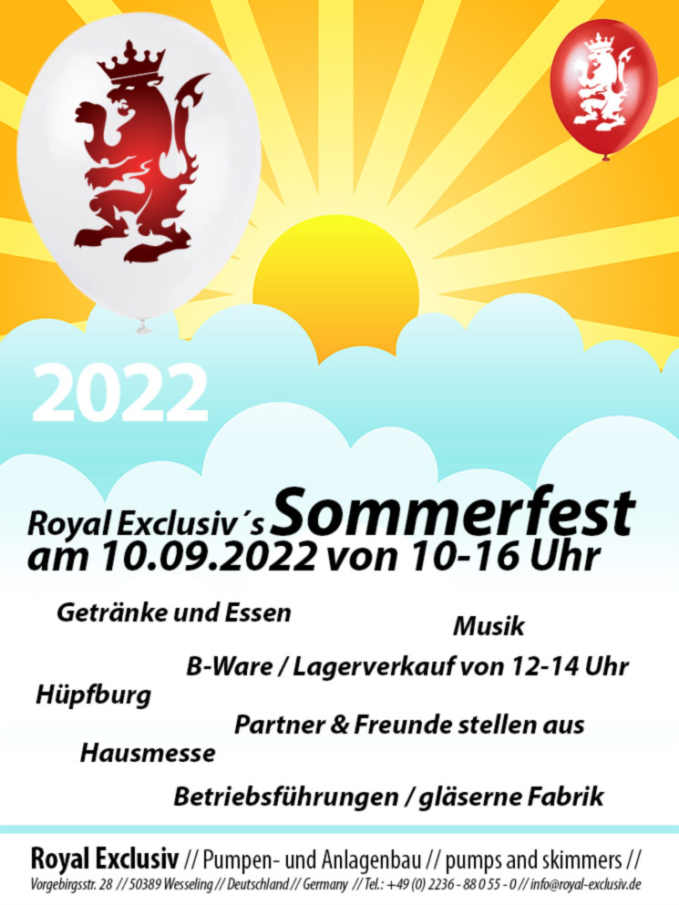 Royal Exclusiv Sommerfest Sommer Party 2022