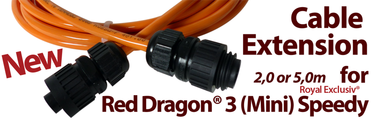 Royal Exclusiv Red Dragon 3 Cable extension 2 5 meter 