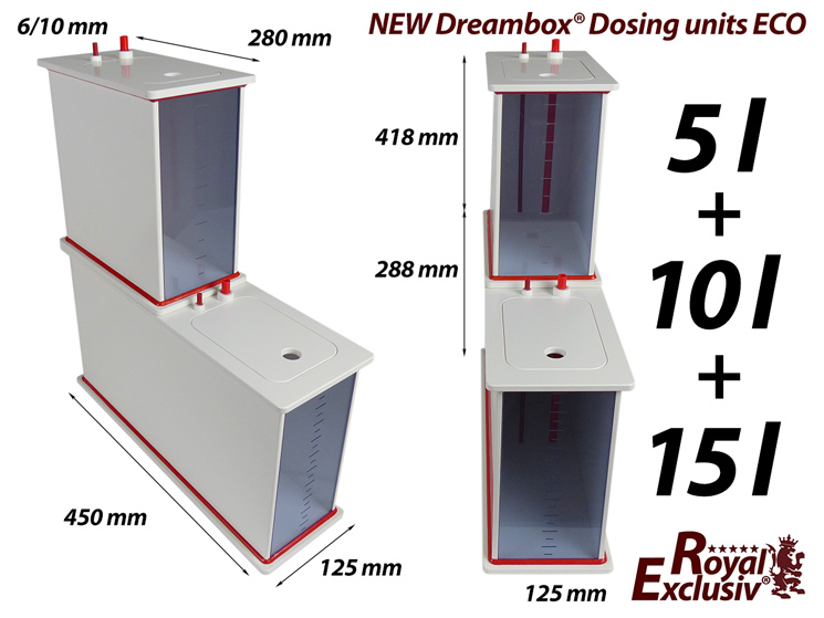 Royal Exclusiv Dreambox dosing container unit station box boxes