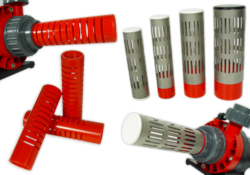 Slot pipes / split tubes/ protection for pumps