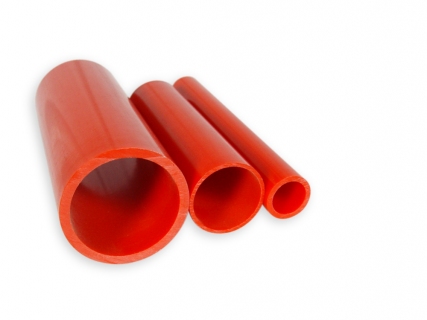 PVC pipe red per meter Ø 40 mm