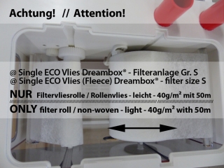 STEP + ECO + COMPACT Vlies Fleece Dreambox roll / non-woven - light - 40g/m² - 35m